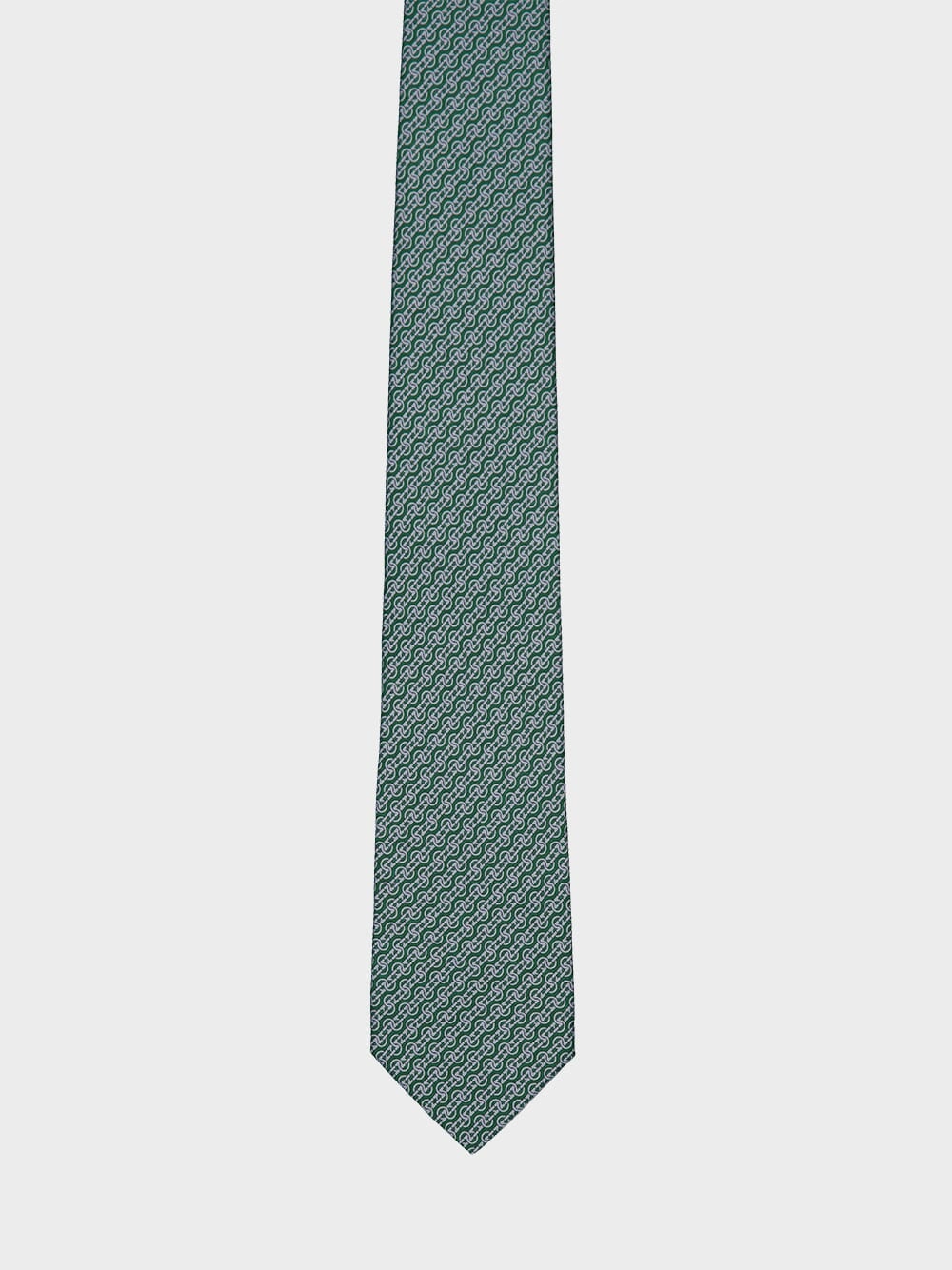 Green Trofeo Silk Tie