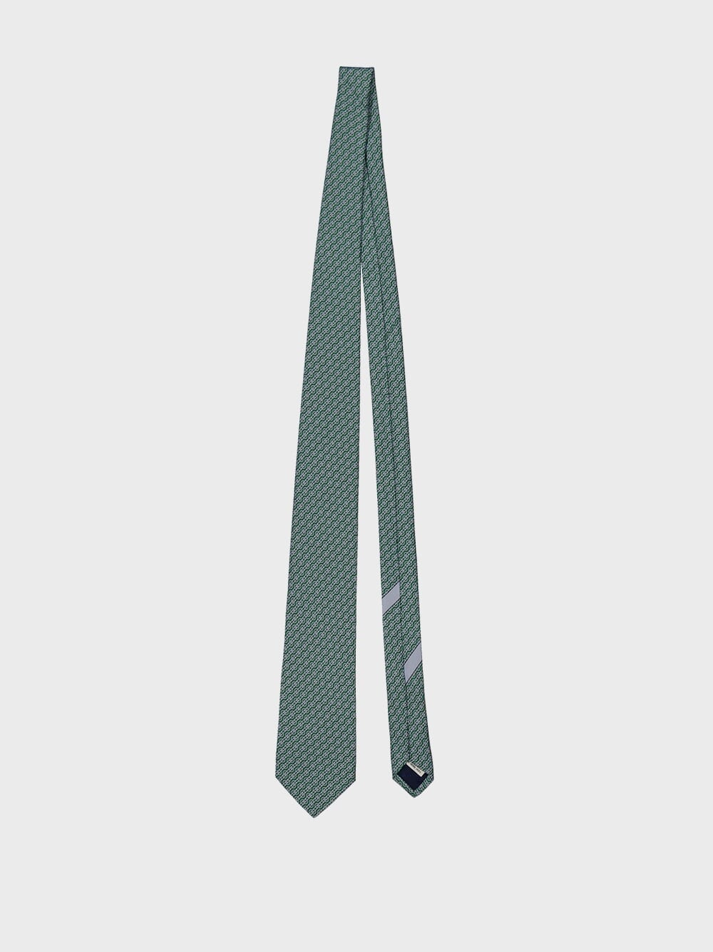 Green Trofeo Silk Tie