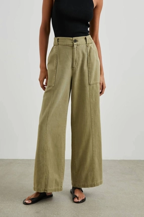 Greer Pants In Canteen womens leather pants outlet