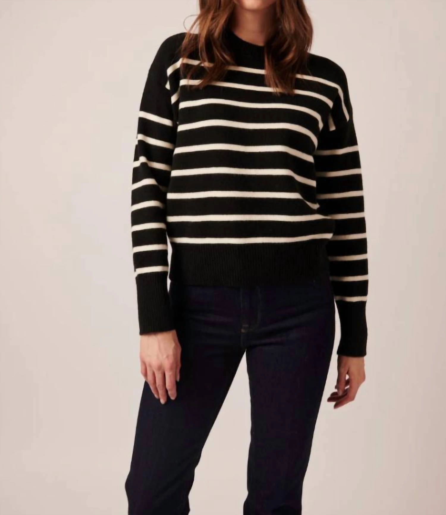 Greir Striped Sweater In Parisienne Tops Womens - camisoles best price