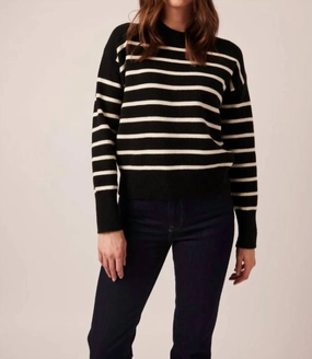 Greir Striped Sweater In Parisienne Tops Womens - camisoles best price