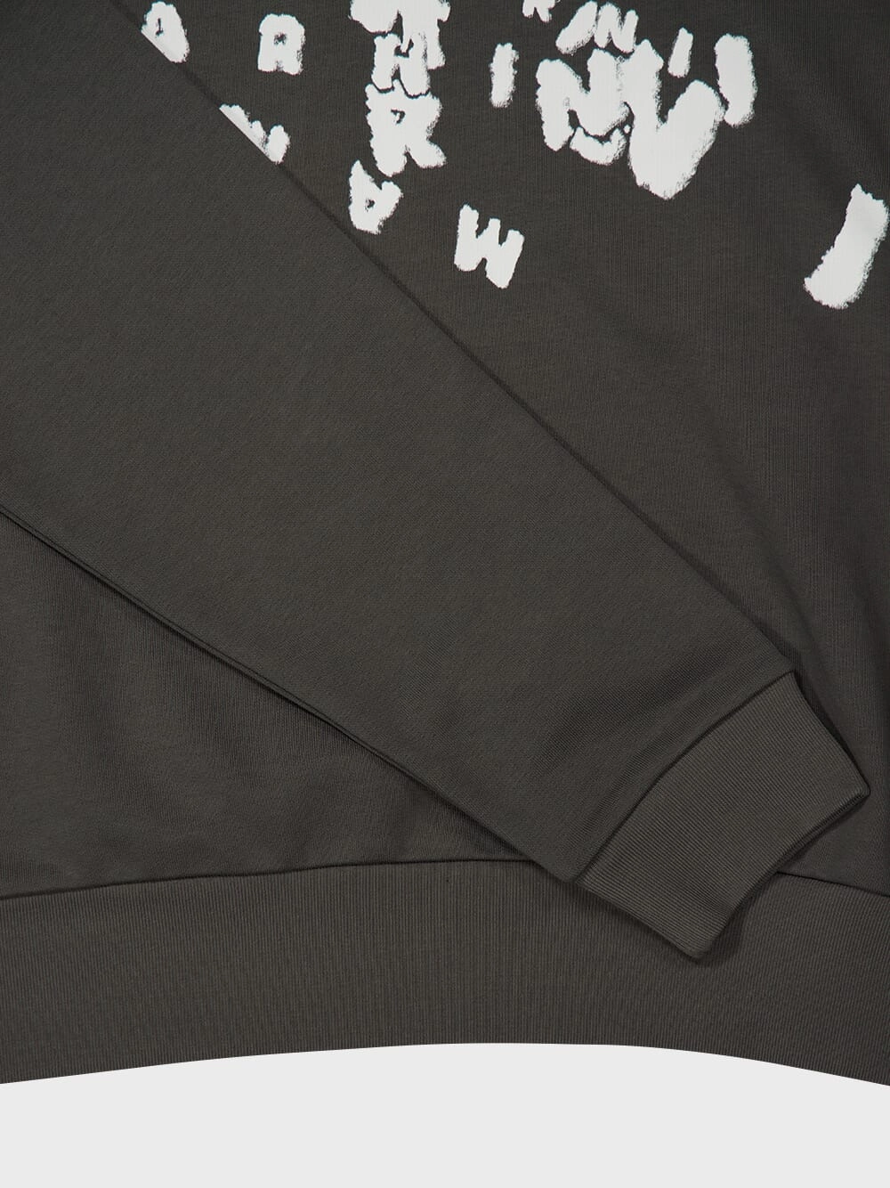 Grey Cotton Sweatshirt with Marni Caos Logo