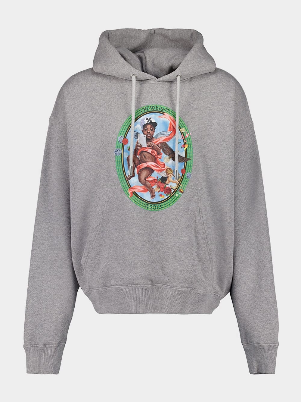 Grey Fresco Graphic Sweatshirt Tops Mens - thermal tops