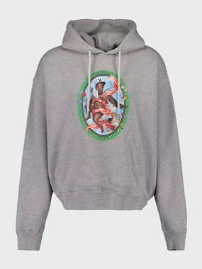 Grey Fresco Graphic Sweatshirt Tops Mens - thermal tops