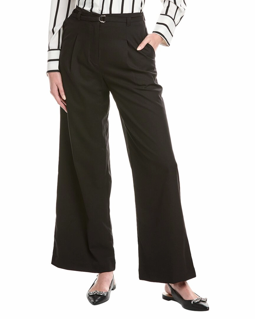 Grey Lab Pleated Wide Leg Pant womens cargo pants promo