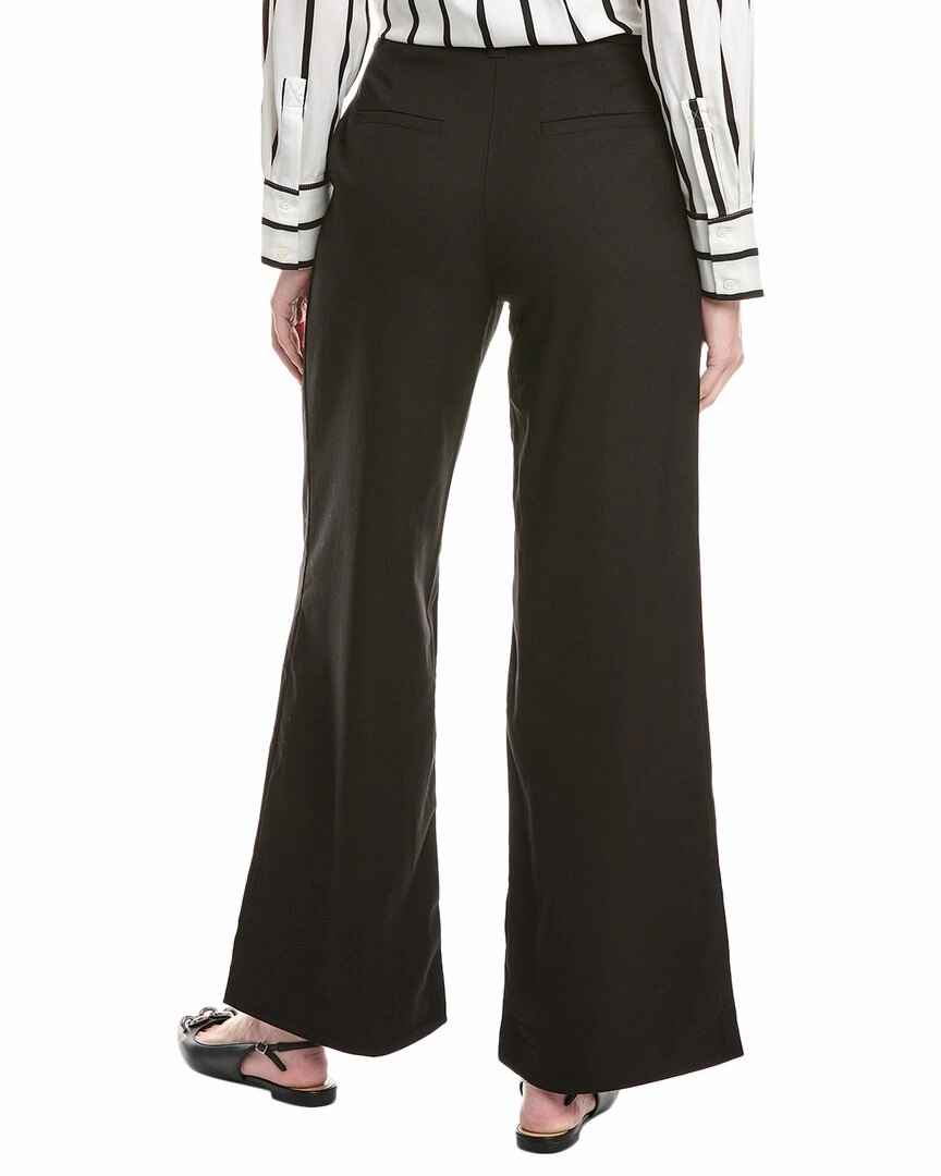 Grey Lab Pleated Wide Leg Pant