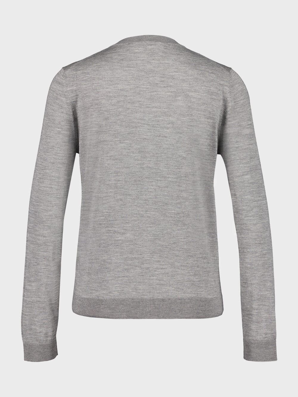 Grey Mlange Cashmere Silk Cardigan