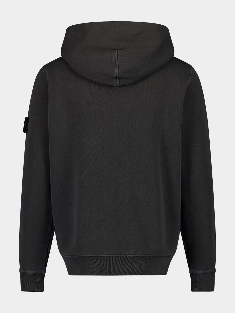 Grey Organic Cotton Zip Sweatshirt