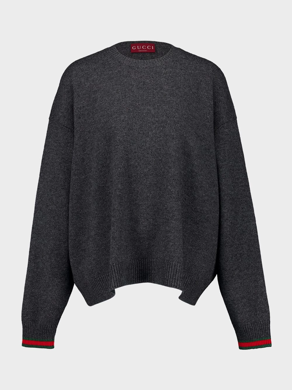 Grey Wool Cashmere Sweater Knitwear Womens - women's knitwear cheap