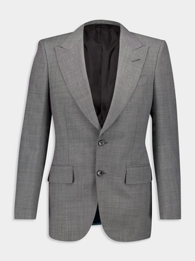 Grey Wool Mohair Suit Suits Mens - men's suits outlet