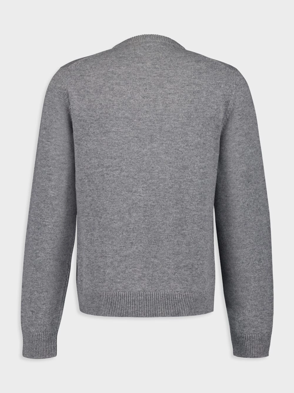 Grey Wool Sweater Gucci Intarsia