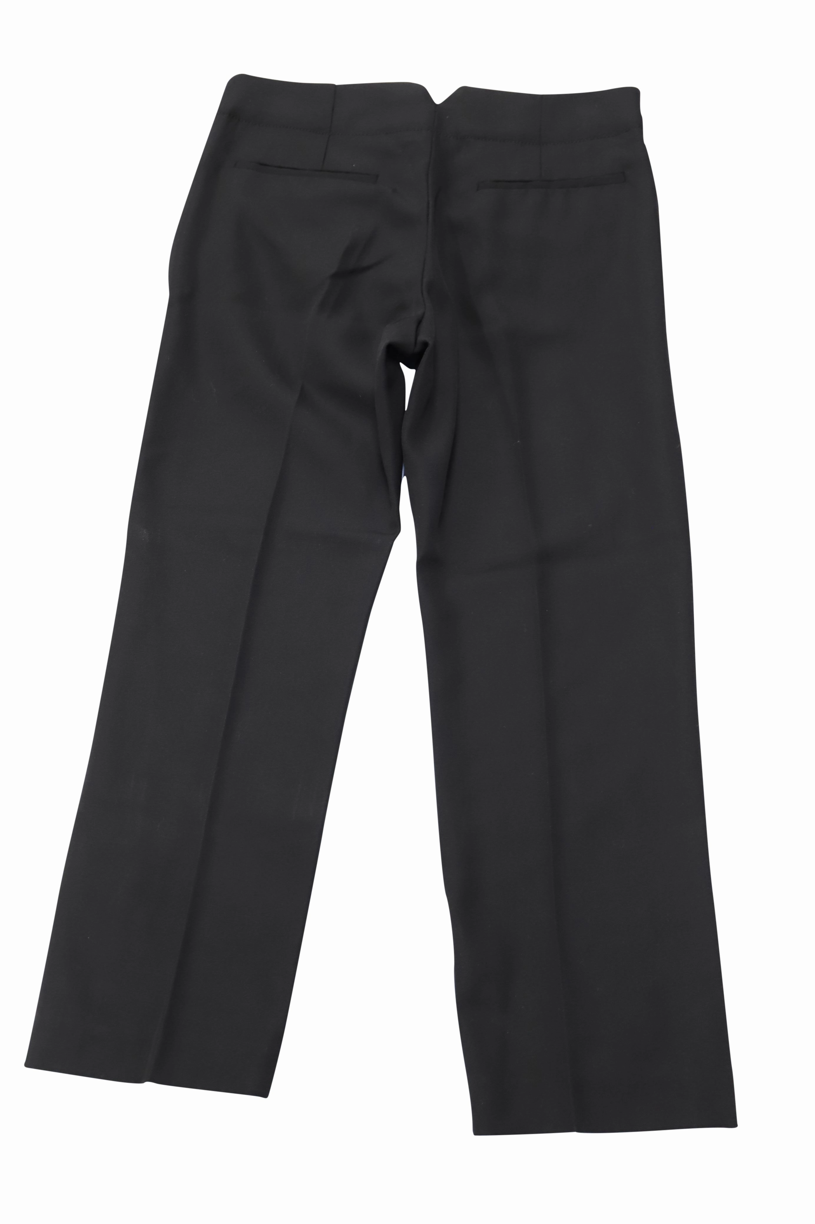 Haider Ackermann Azure Panel Cropped Trousers in Multicolor Wool
