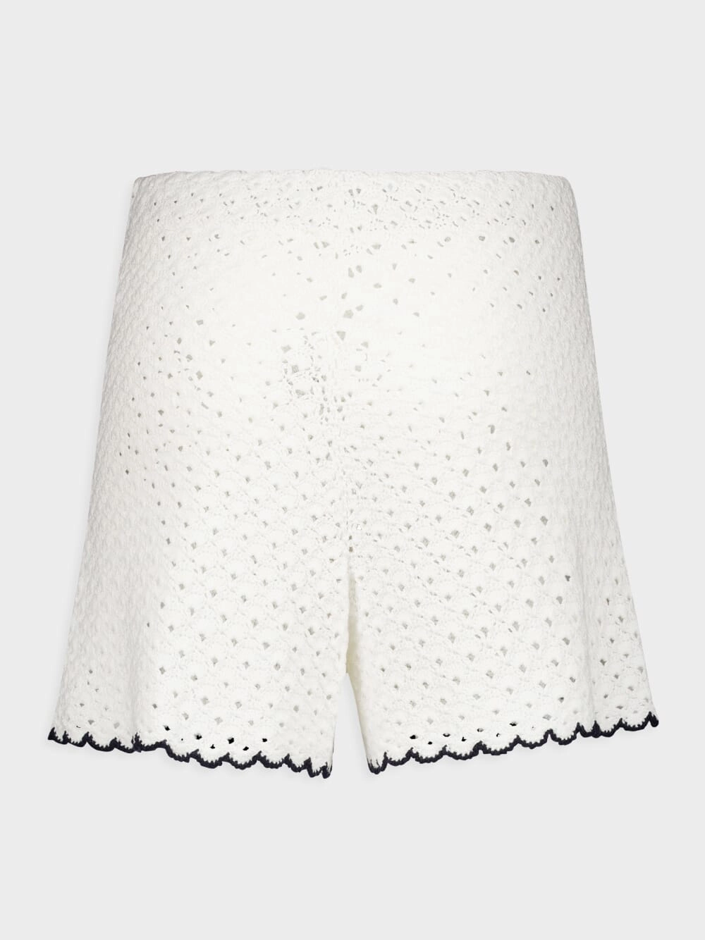 Halliday Scallop Knit Shorts