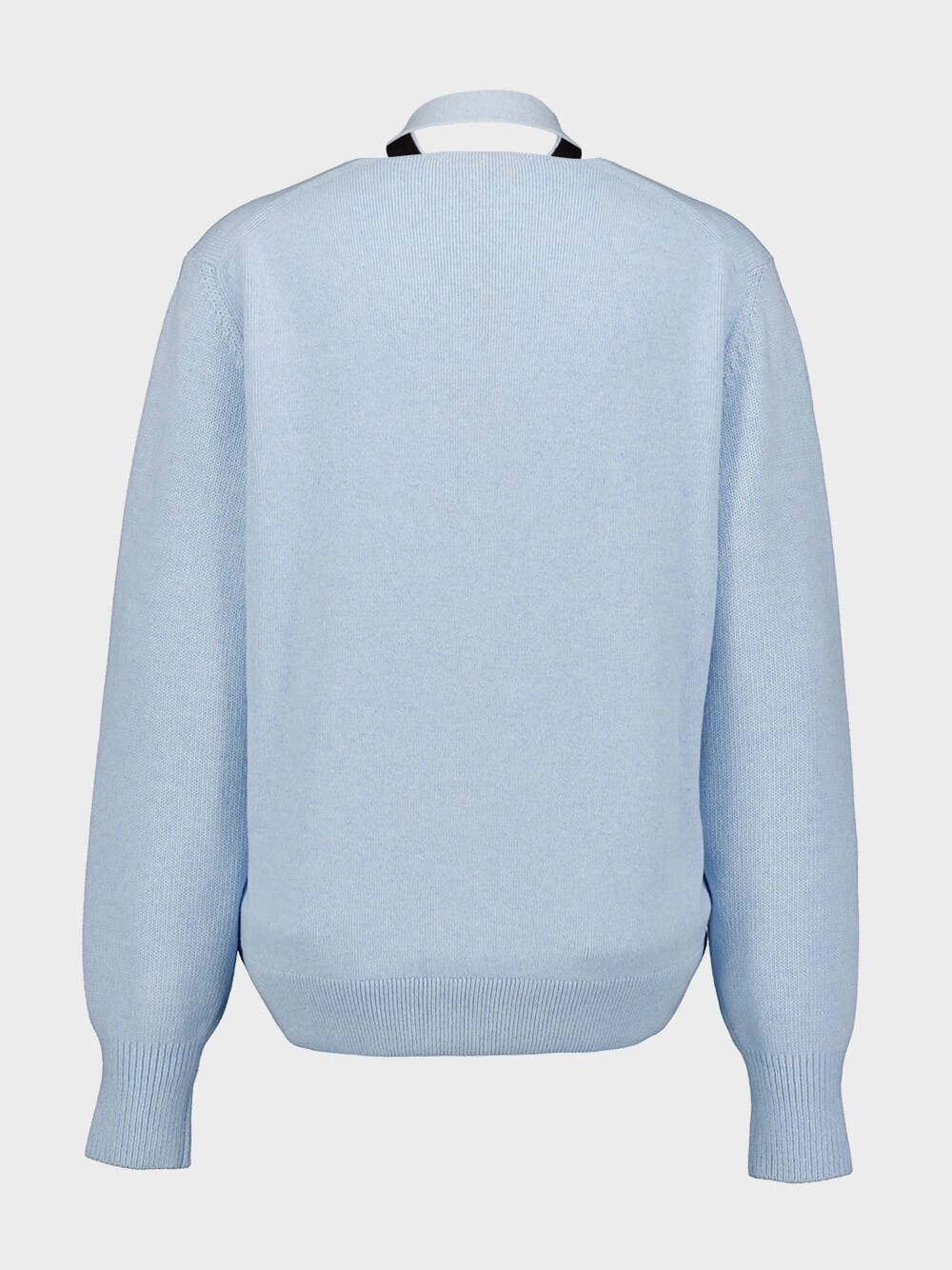Halterneck Wool-Cashmere Cardigan