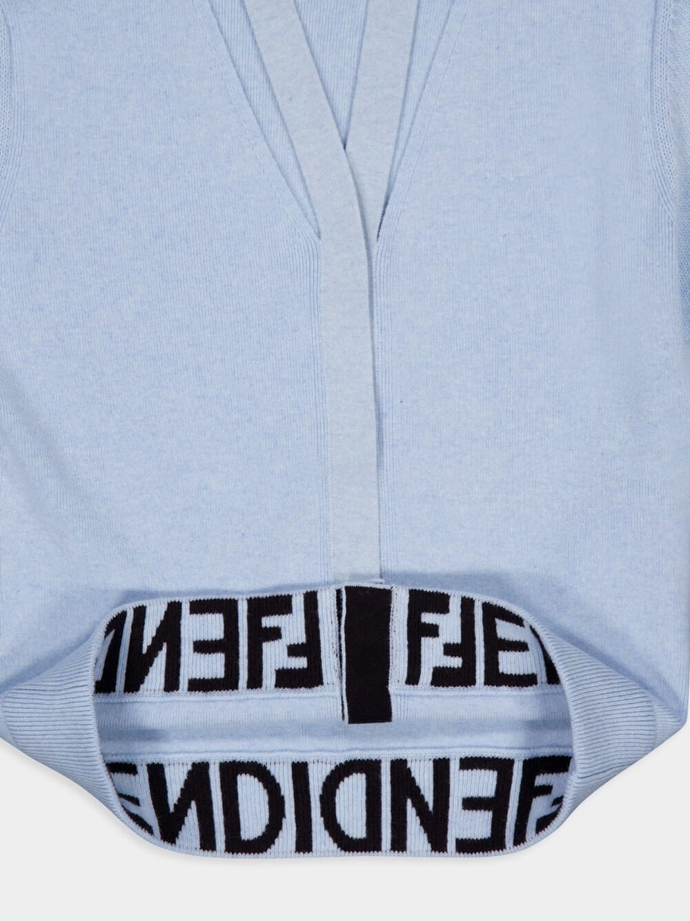 Halterneck Wool-Cashmere Cardigan