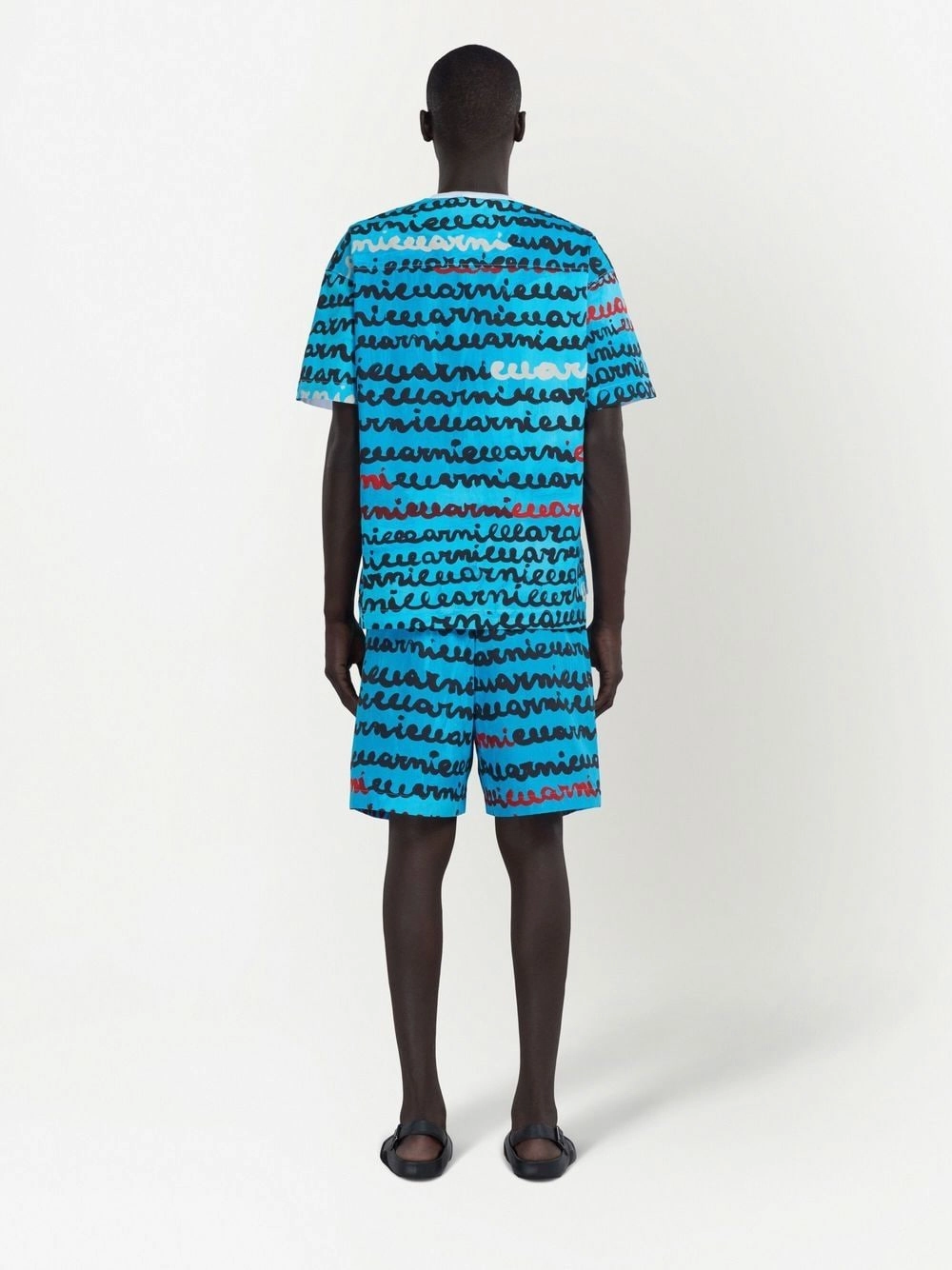 Handwriting-Print Shorts