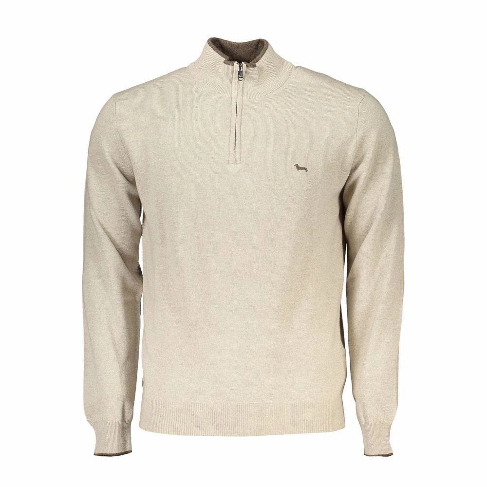 Harmont & Blaine Half-Zip Sweater with Embroidery Men's Detail