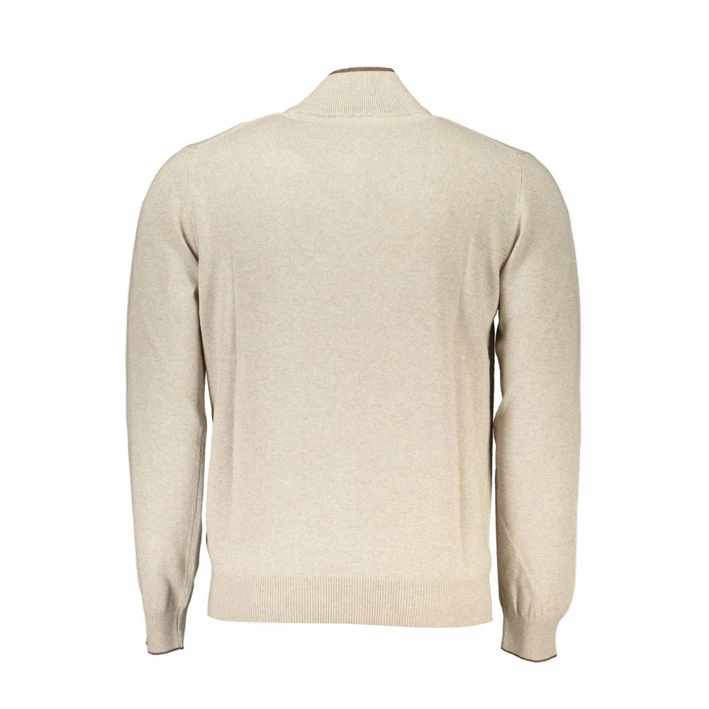Harmont & Blaine Half-Zip Sweater with Embroidery Men's Detail