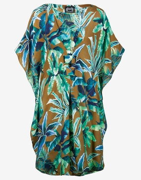 Havana Kaftan - Tobacco Tropics Swim Womens - swimwear sale