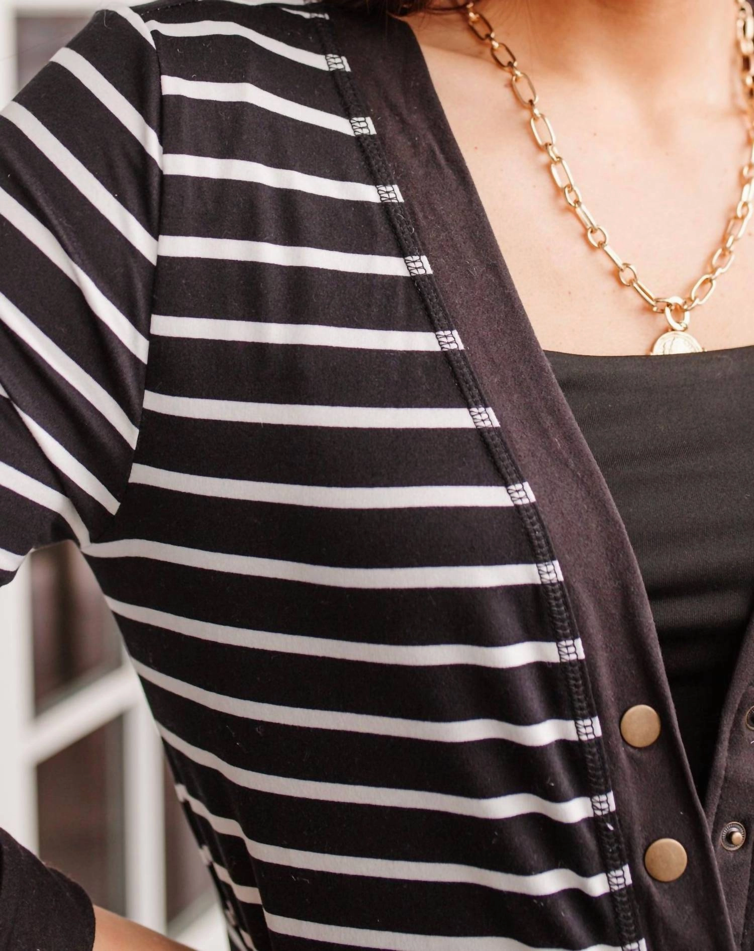 Have You Heard Cardigan In Black