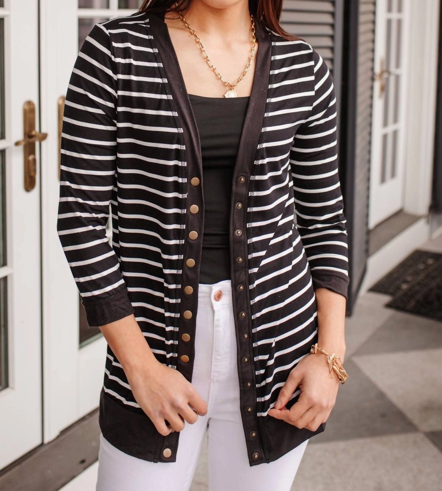 Have You Heard Cardigan In Black