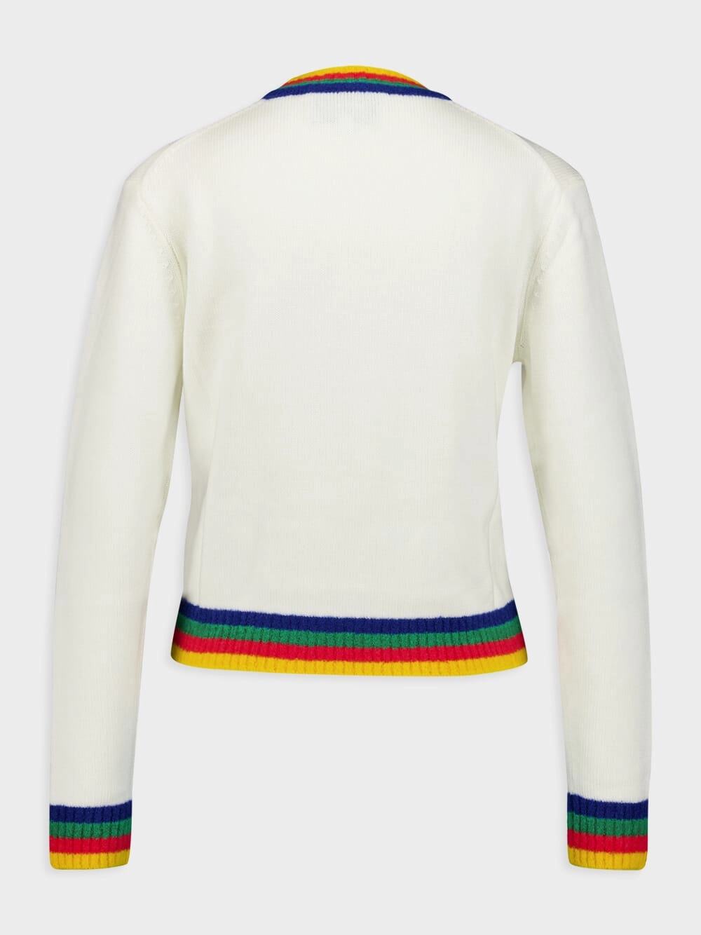 Heart Logo-Intarsia Boucl Jumper