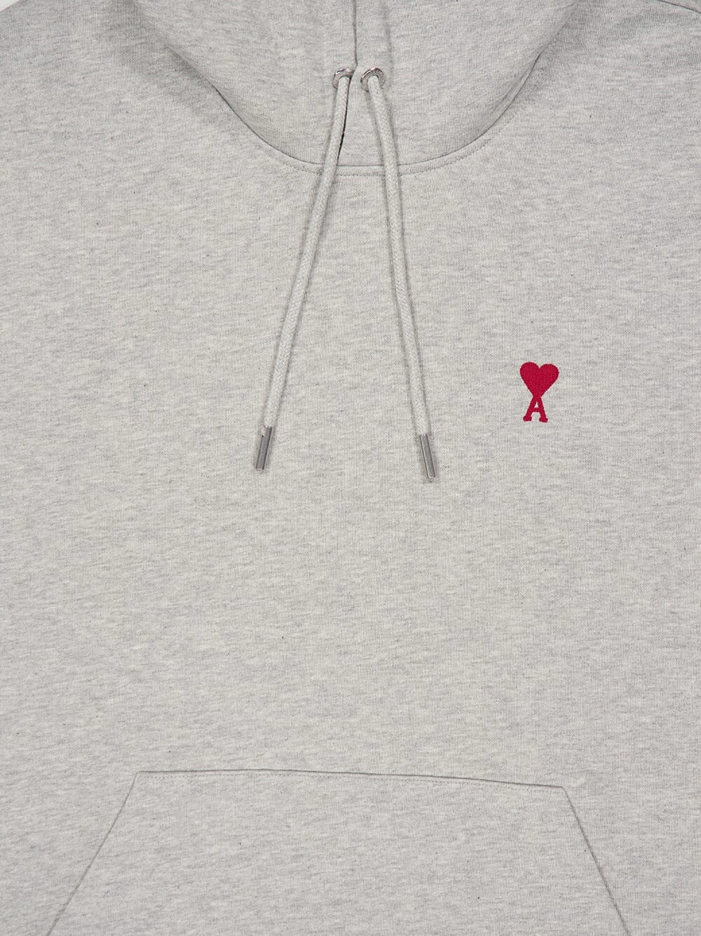 Heather Ash Grey Cotton Sweatshirt