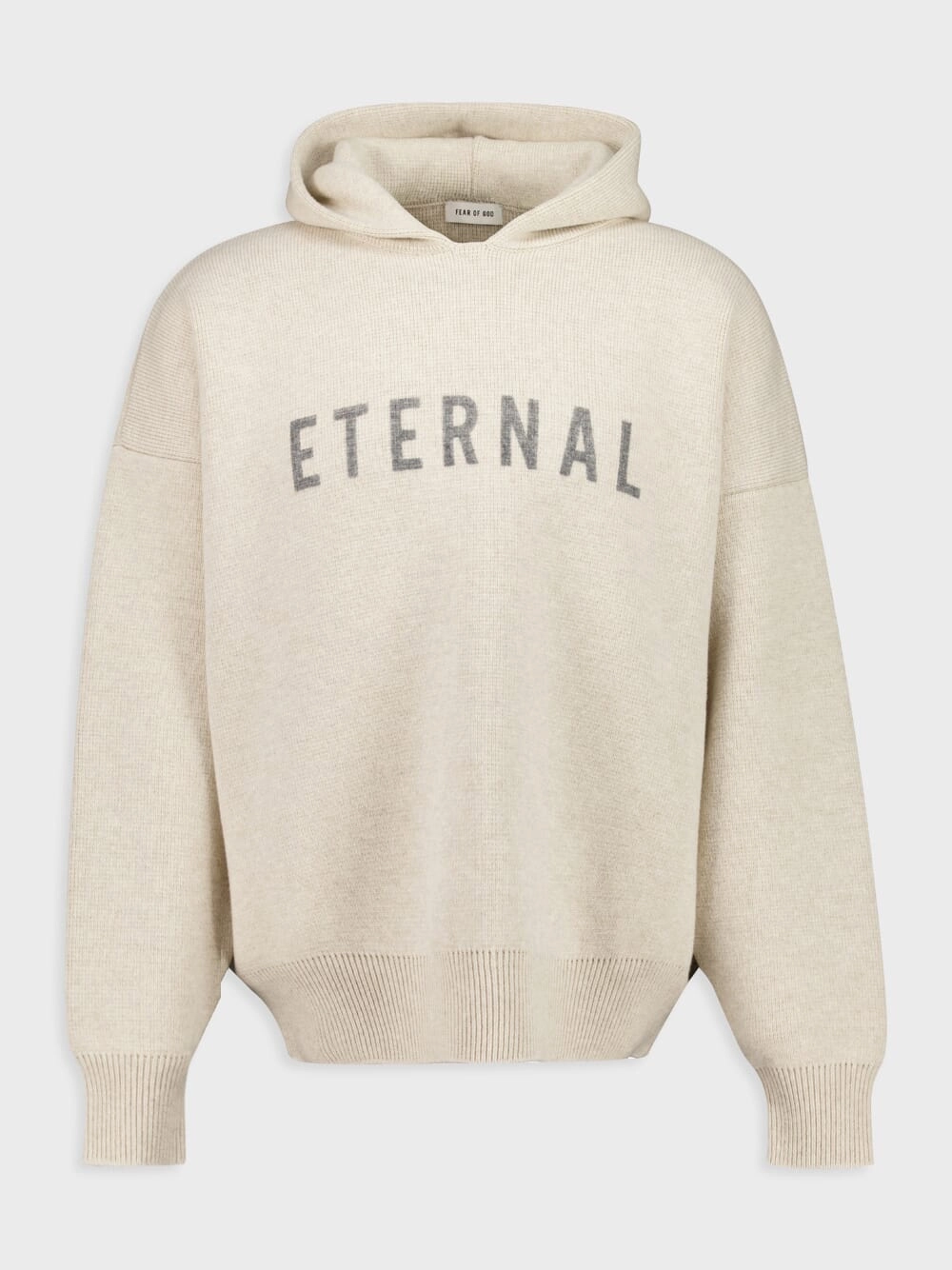 Heather Grey Eternal Merino Knit Sweatshirt