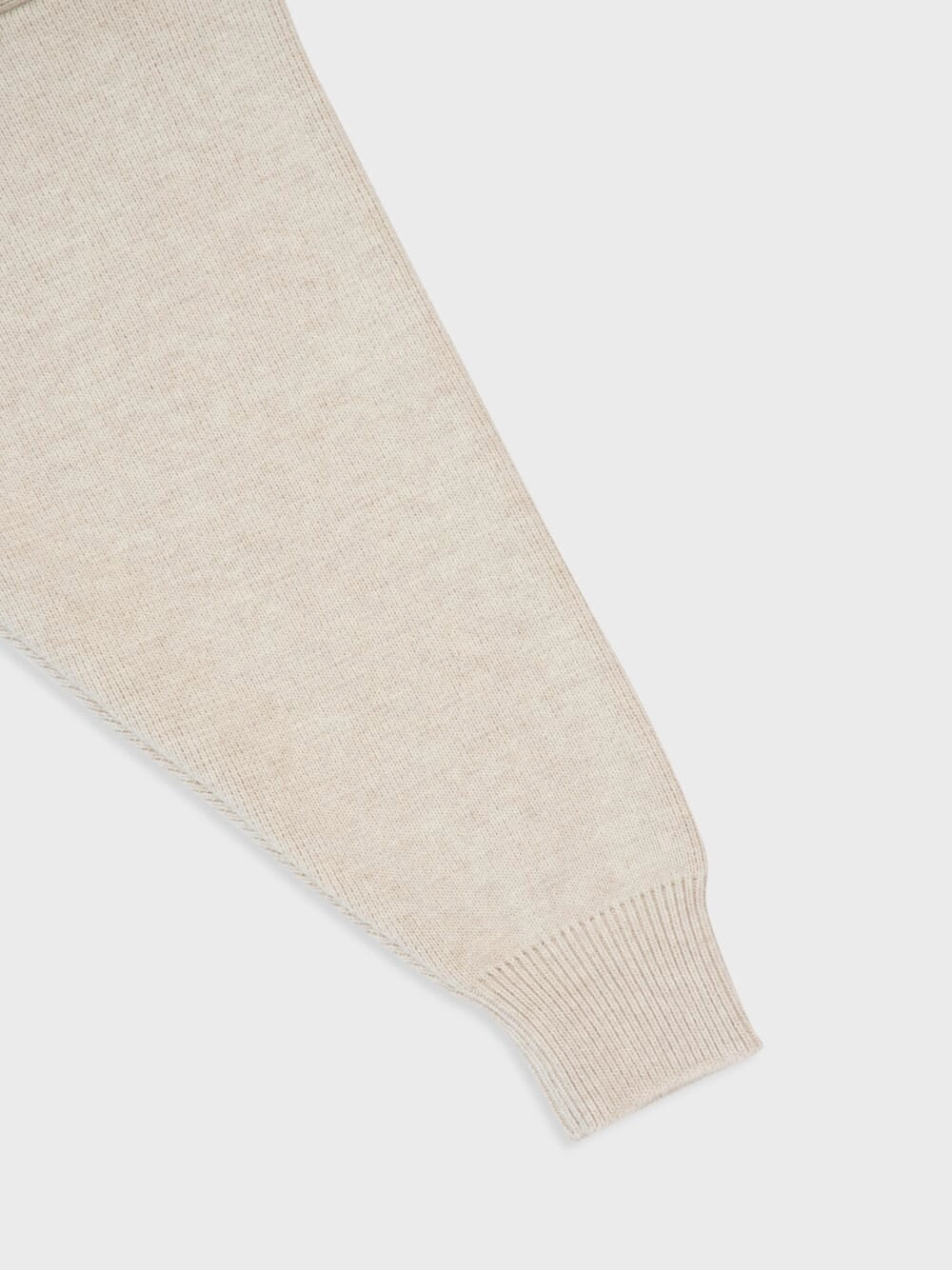Heather Grey Eternal Merino Knit Sweatshirt