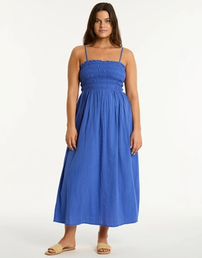 Heatwave Bandeau Dress - Blue Swim Womens - bikinis clearance