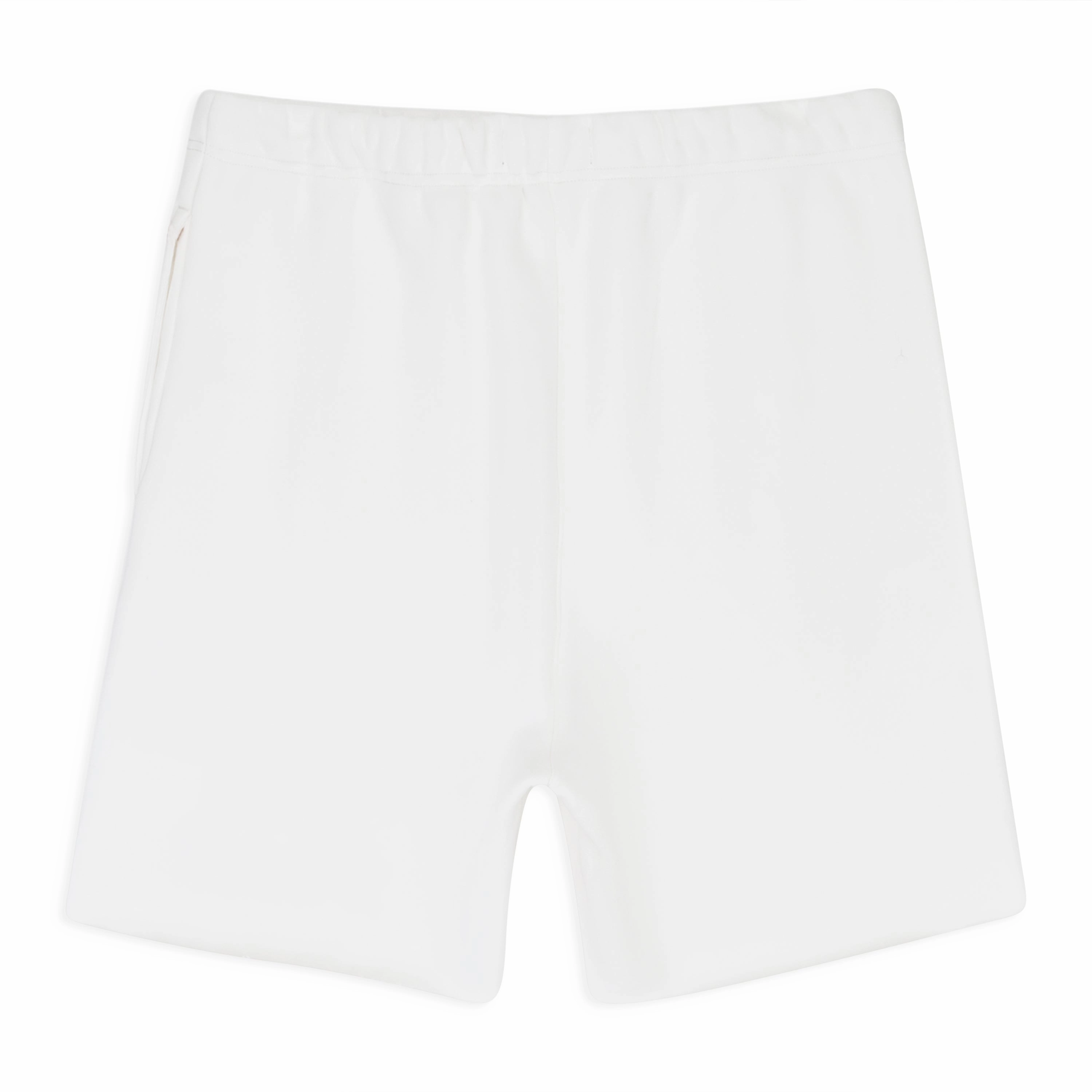 HEAVY FLEECE SHORT WHITE SHORTS