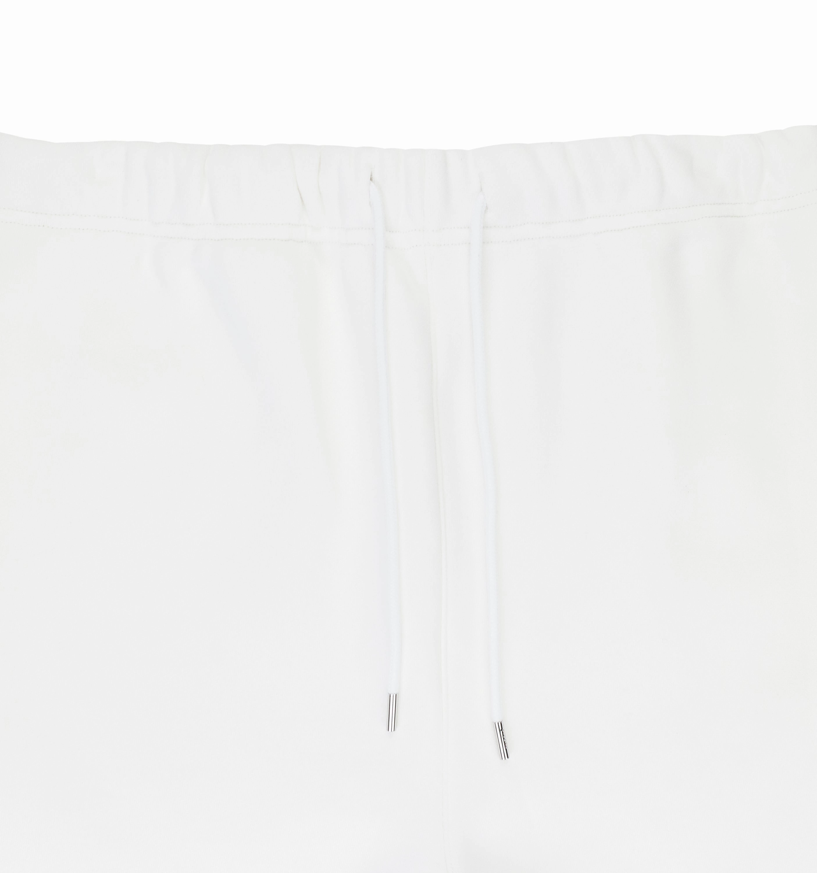 HEAVY FLEECE SHORT WHITE SHORTS