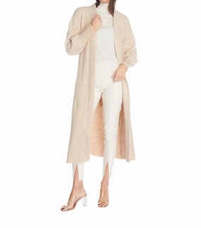 Henry Cardigan In Sand Tops Womens - embroidered tops sale