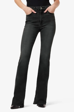 Hi Honey Snapback Bootcut Jean In Caligo womens culottes clearance