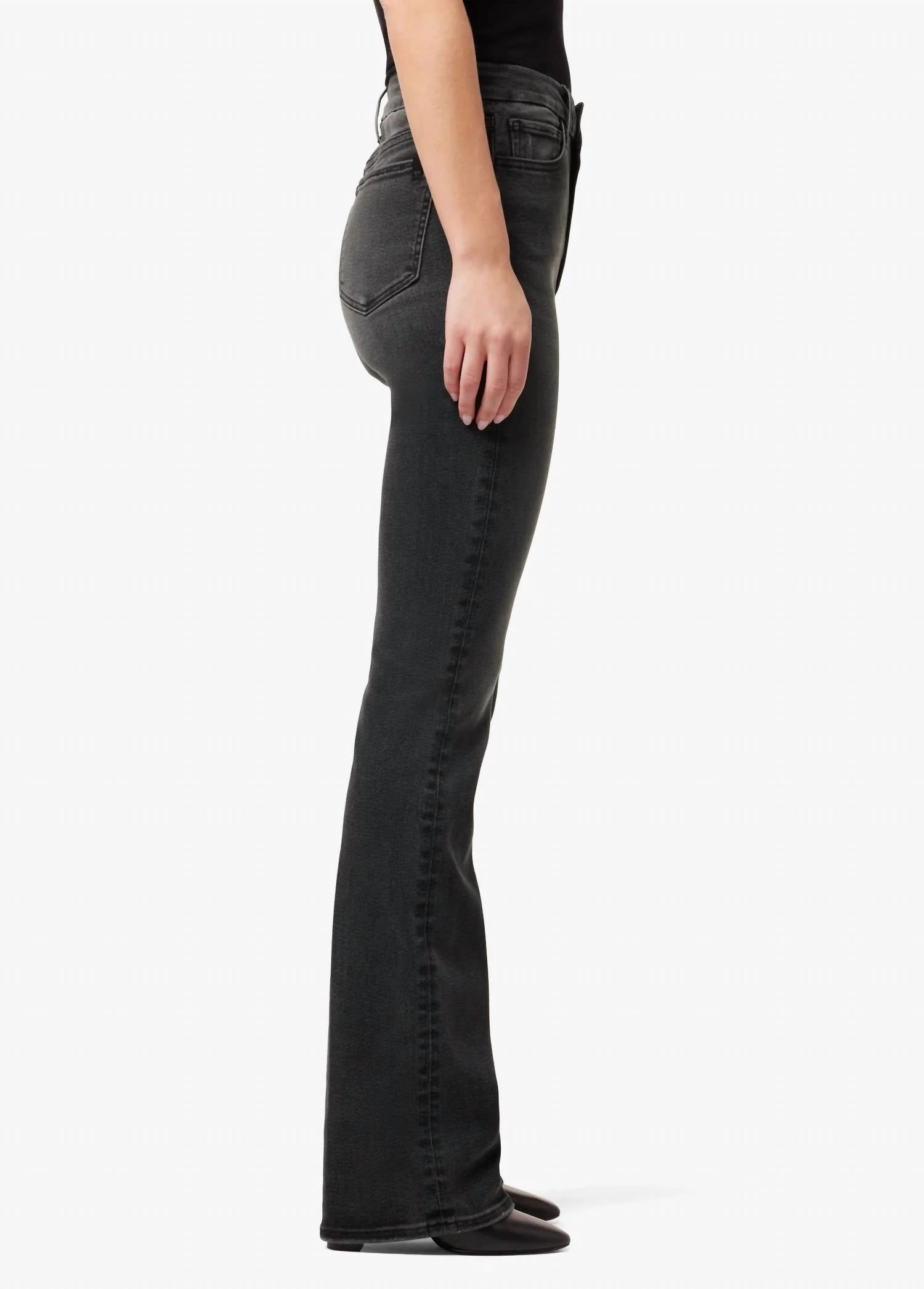 Hi Honey Snapback Bootcut Jean In Caligo