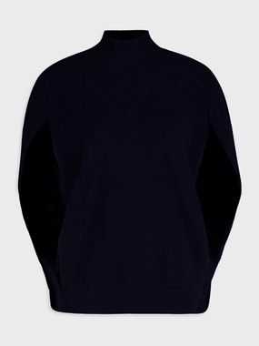 High-Neck Cashmere Jumper Knitwear Womens - women's knitwear cheap