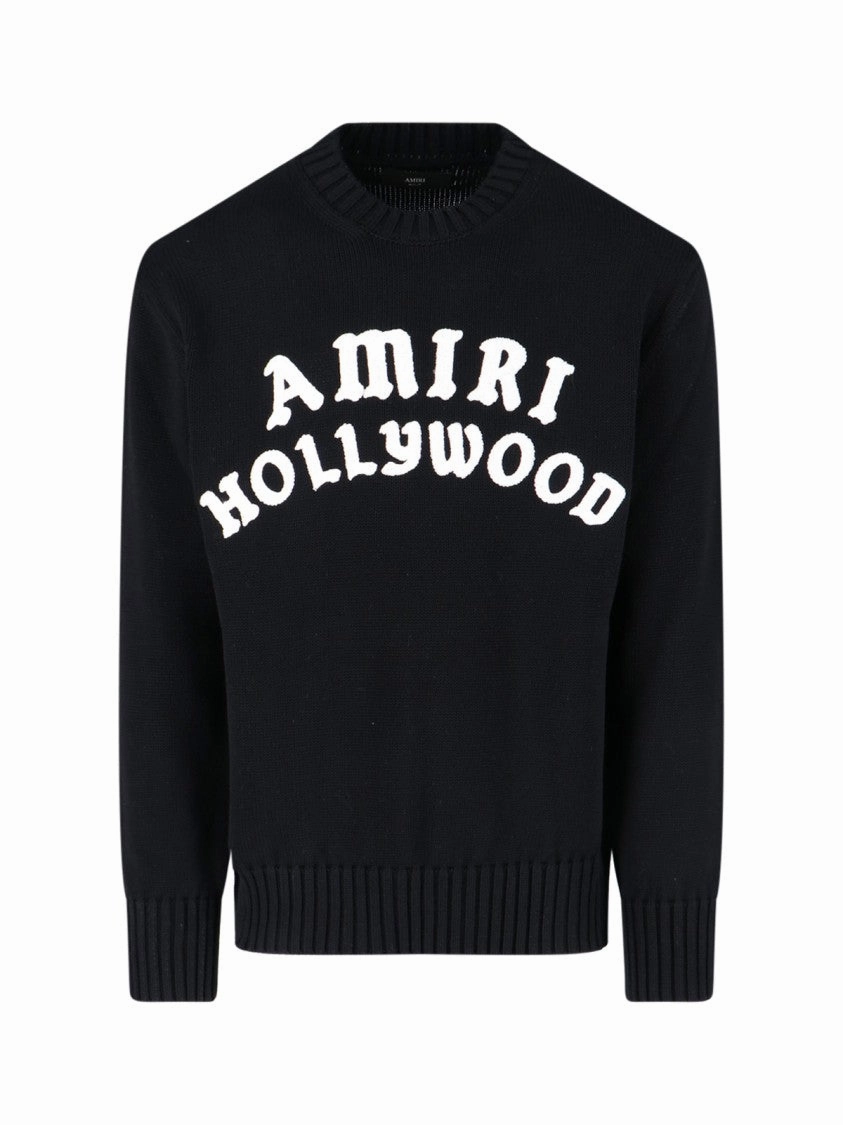 Hollywood" Sweater Black