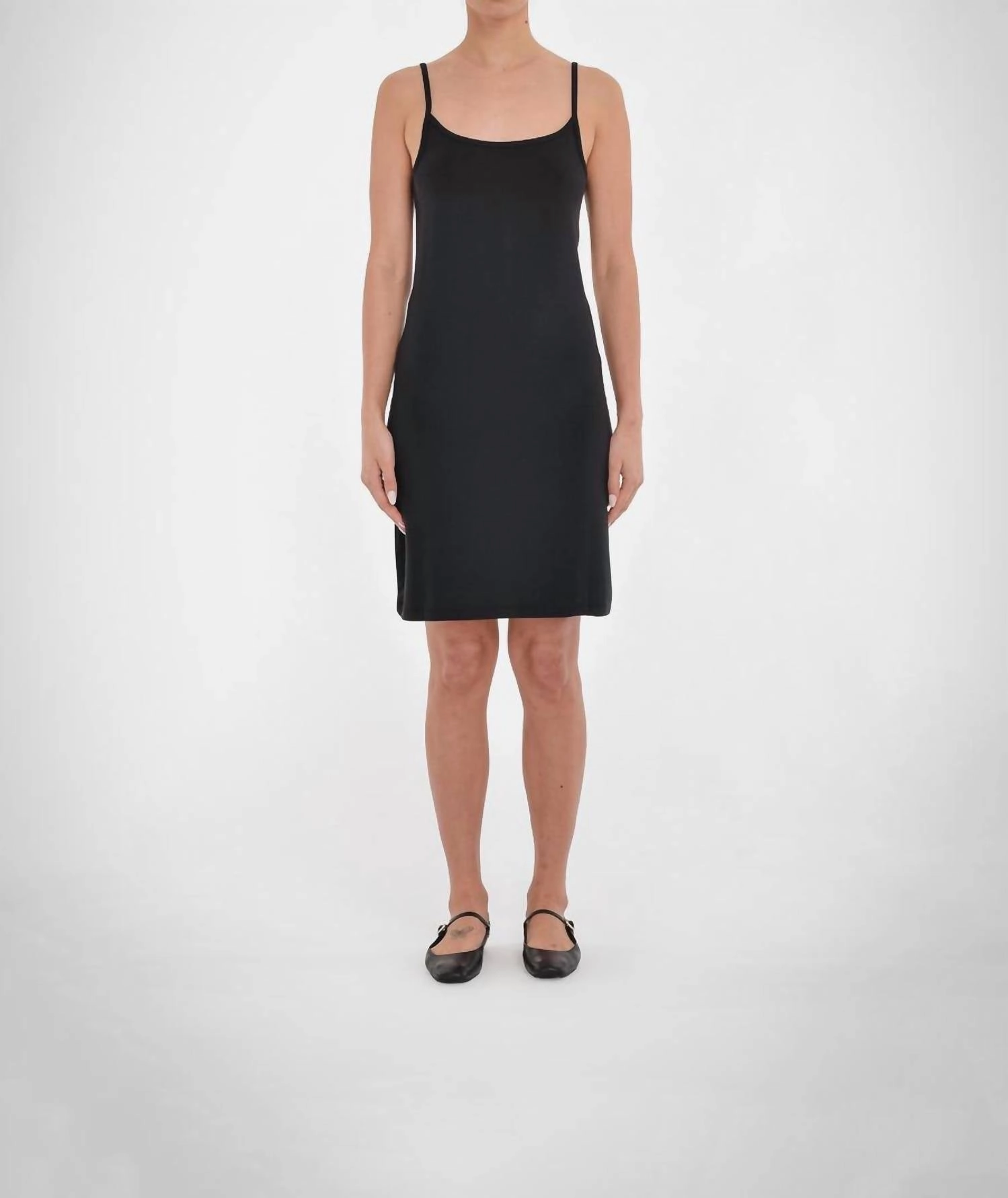 Homa Slip Dress In Black