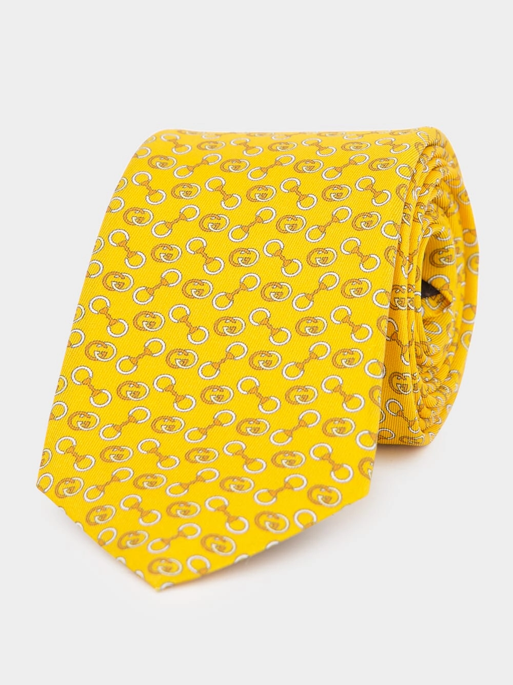 Horsebit And Interlocking G Silk Tie Suits Mens - men's suits outlet