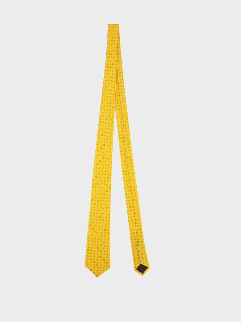 Horsebit And Interlocking G Silk Tie