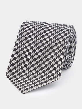 Houndstooth Tie Suits Mens - men's suits outlet