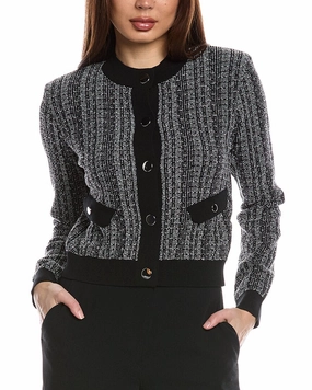 Hugo Boss Feninza Cardigan Tops Womens - silk tops clearance