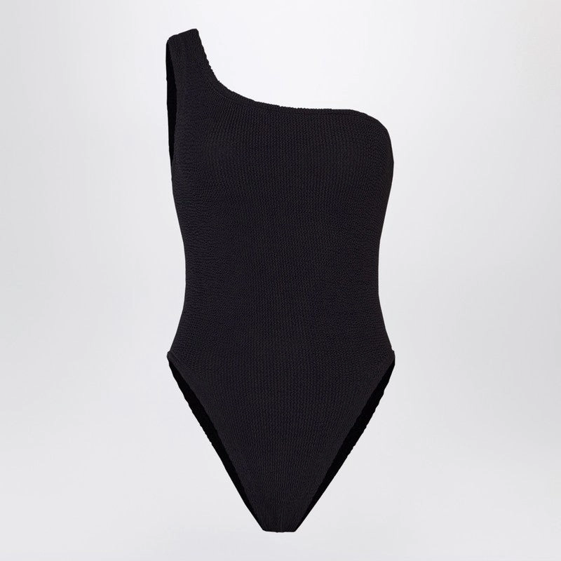 Hunza G Nancy One-Piece Swimsuit In Swim Womens - shirred swimwear