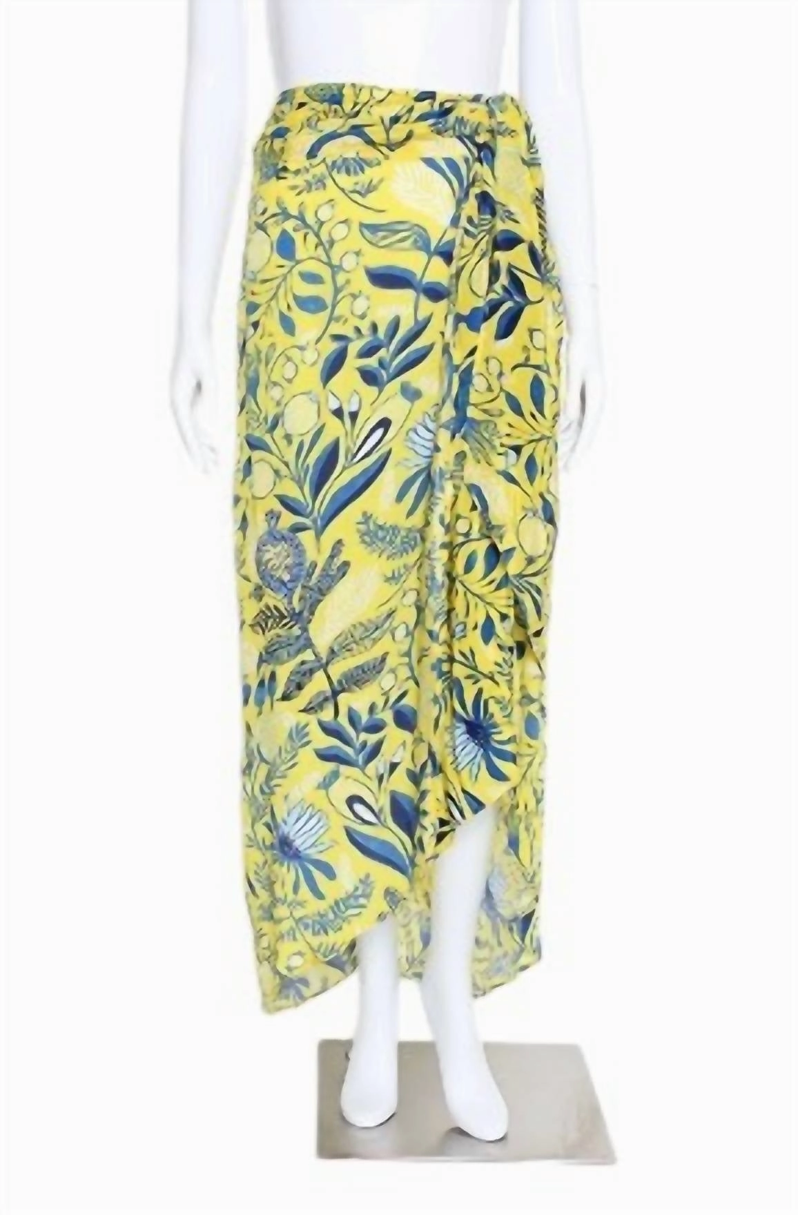 Ima Skirt In Yellow Millie Flowers