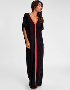 Inca Abaya Dress - Black Swim Womens - swimwear sale