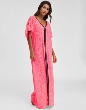 Inca Abaya Dress - Hot Pink Swim Womens - swimwear sale
