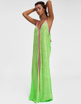 Inca Sundress - Lime Swim Womens - swimwear sale