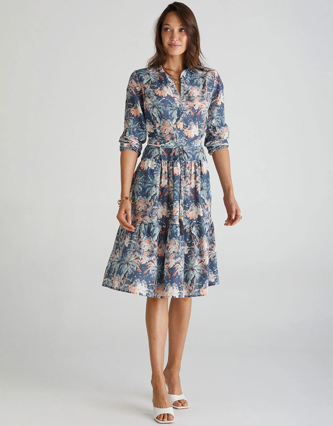 Indianic Alyssa Sun Dress - Floral