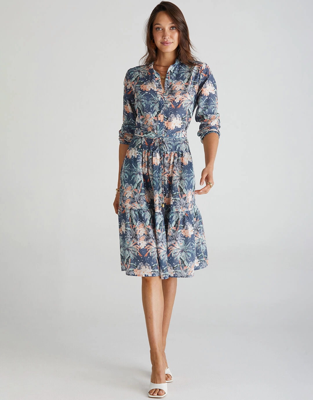 Indianic Alyssa Sun Dress - Floral Swim Womens - swimwear sale