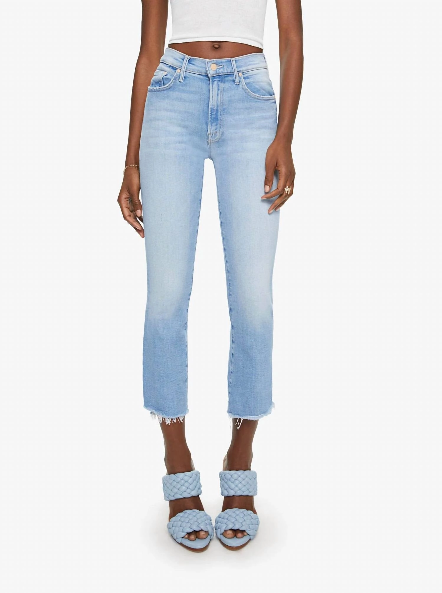 Insider Crop Fray Pants In Limited Edition womens trousers outlet